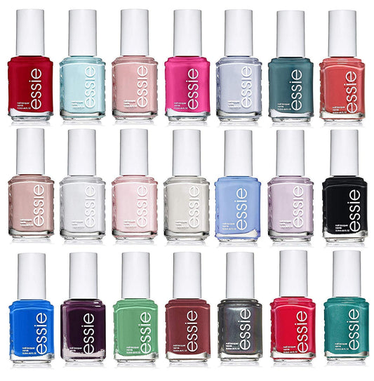 Essie Nail Lacquer Nail Polish Assorted Set of 8, 13.5ml Each-BeautyNmakeup.co.uk