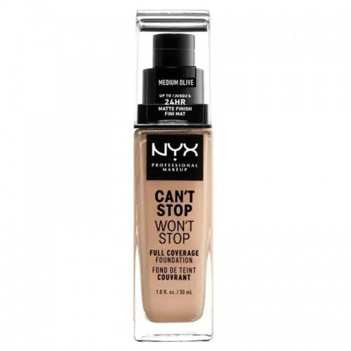 NYX Can't Stop Won't Stop Full Coverage Foundation - Medium Olive