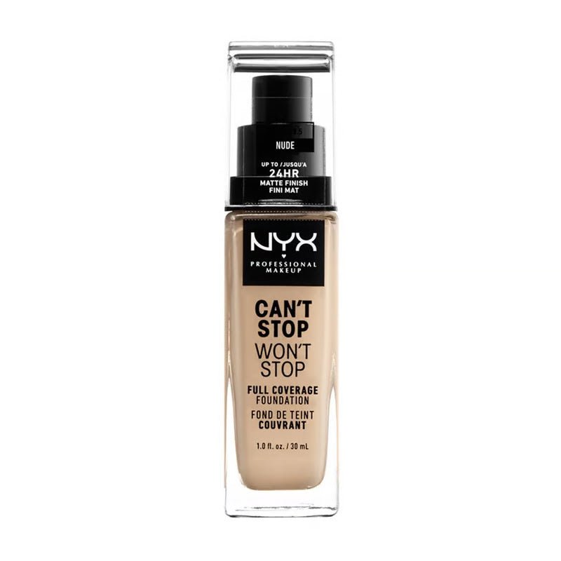 NYX Can't Stop Won't Stop Full Coverage Foundation - Nude
