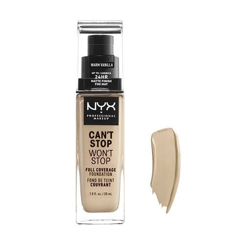 NYX Can't Stop Won't Stop Full Coverage Foundation - Warm Vanilla