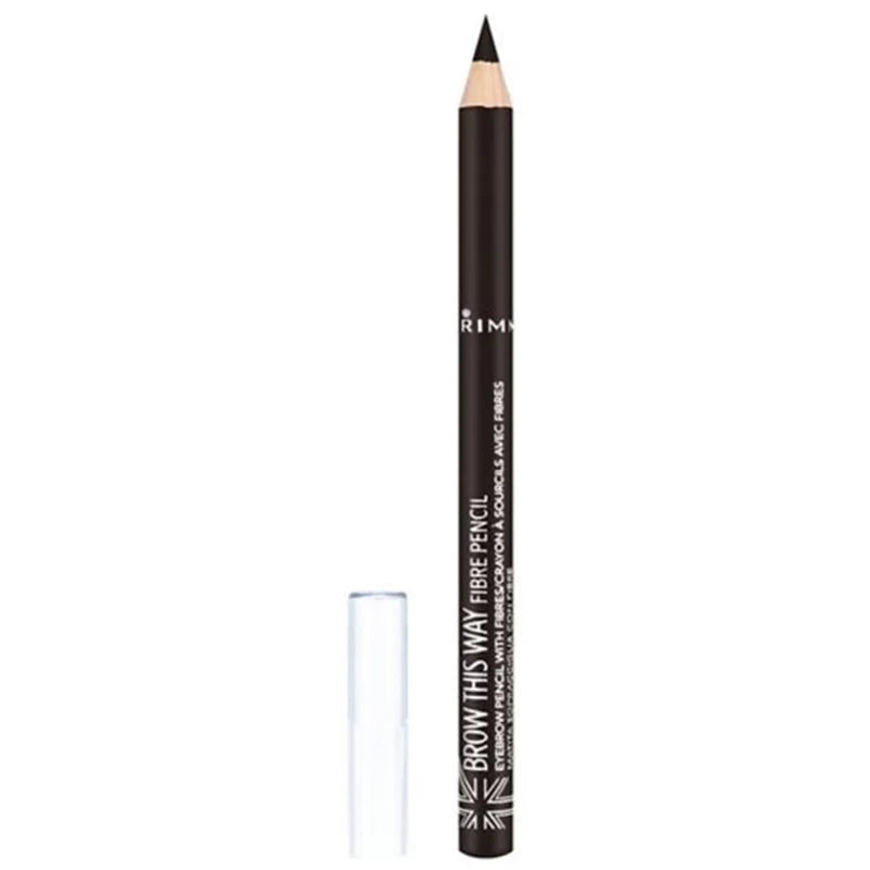 Rimmel Brow This Way Fibre Pencil 003 Dark-BeautyNmakeup.co.uk