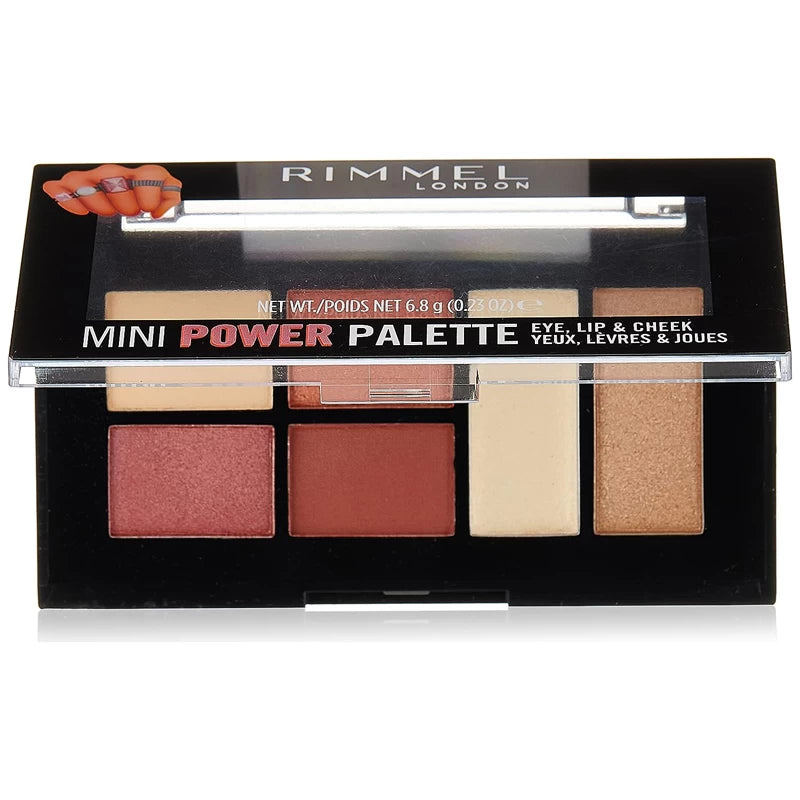 Rimmel Mini Power Palette 006 Fierce-BeautyNmakeup.co.uk