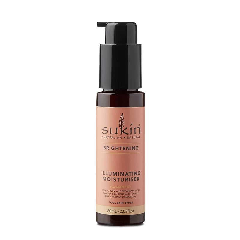 Sukin Brightening Illuminating Moisturiser 60ml-BeautyNmakeup.co.uk