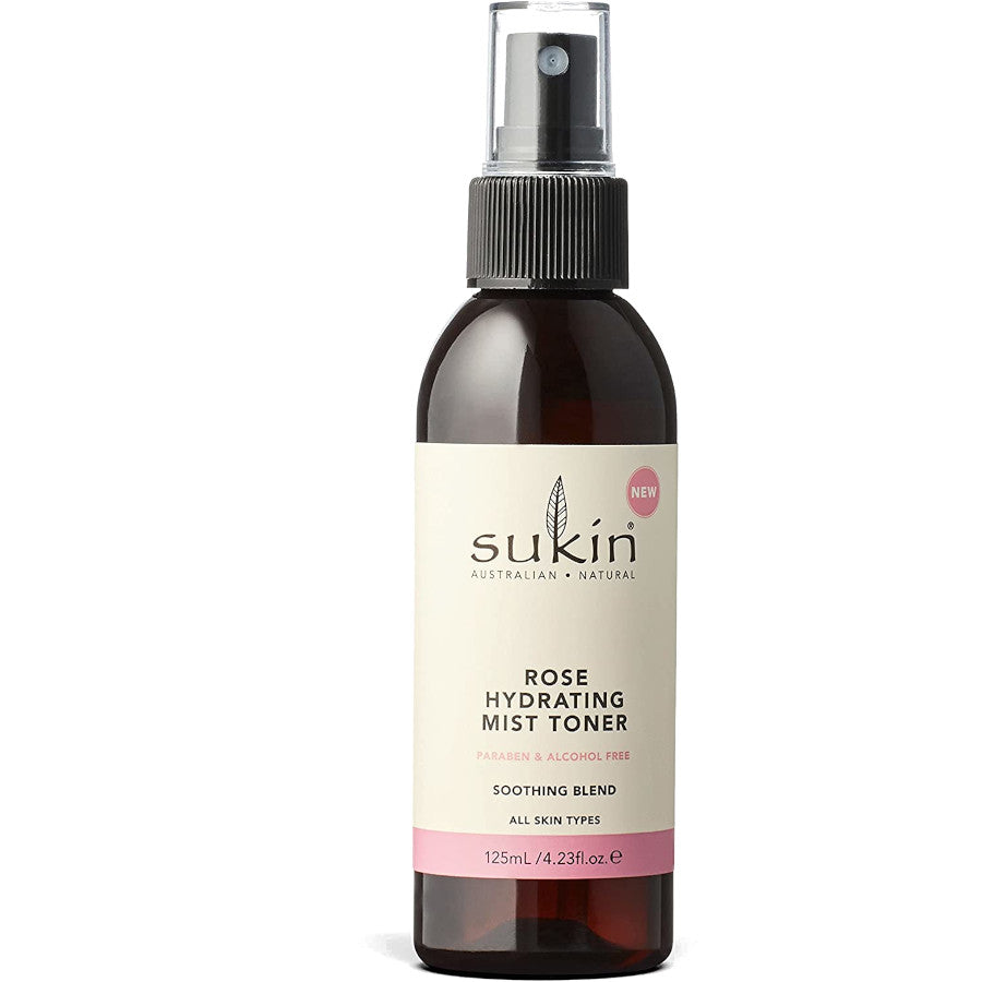 Sukin Rose Hydrating Mist Toner 125ml-BeautyNmakeup.co.uk