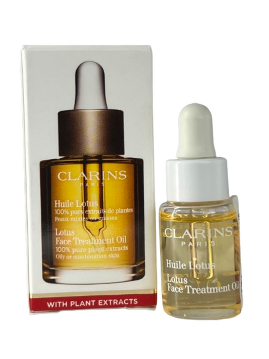Clarins Lotus Face Treatment oil 5ml DAMAGED BOX