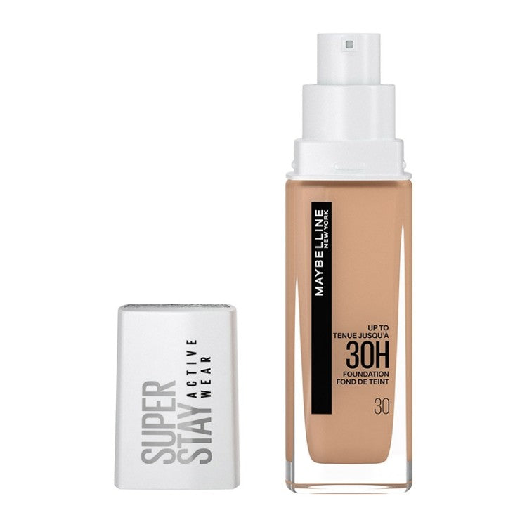 MAYBELLINE Super Stay Active Wear 30H Foundation, 30 Sand