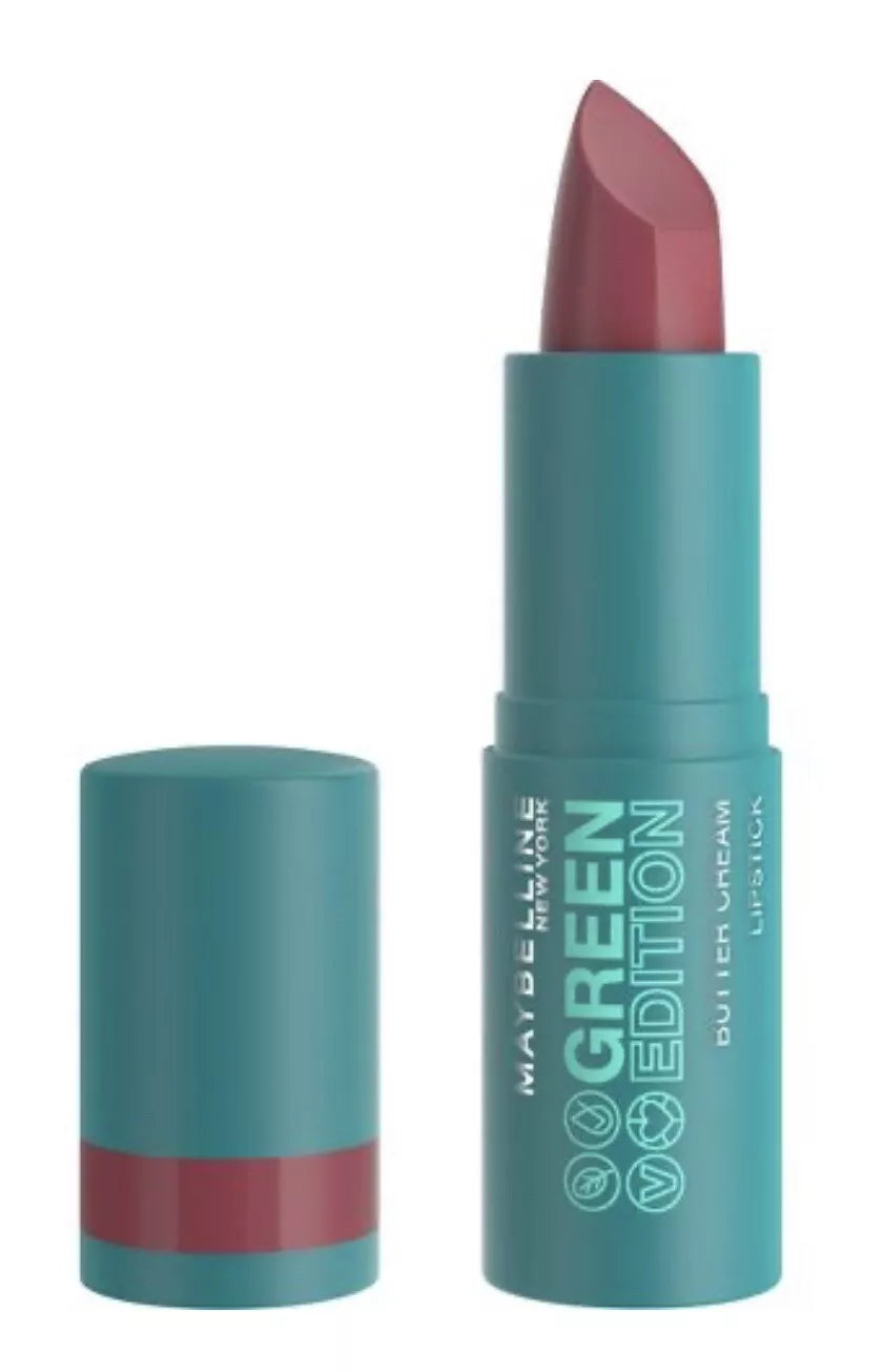 MAYBELLINE Green Edition Butter Cream Lipstick 010 Lagoon