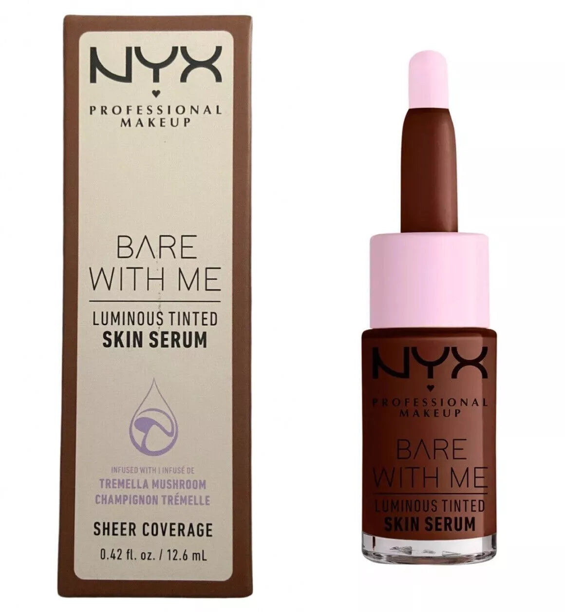 NYX Professional Makeup Bare with me Luminous Tinted Skin Serum 05 Universal Deep