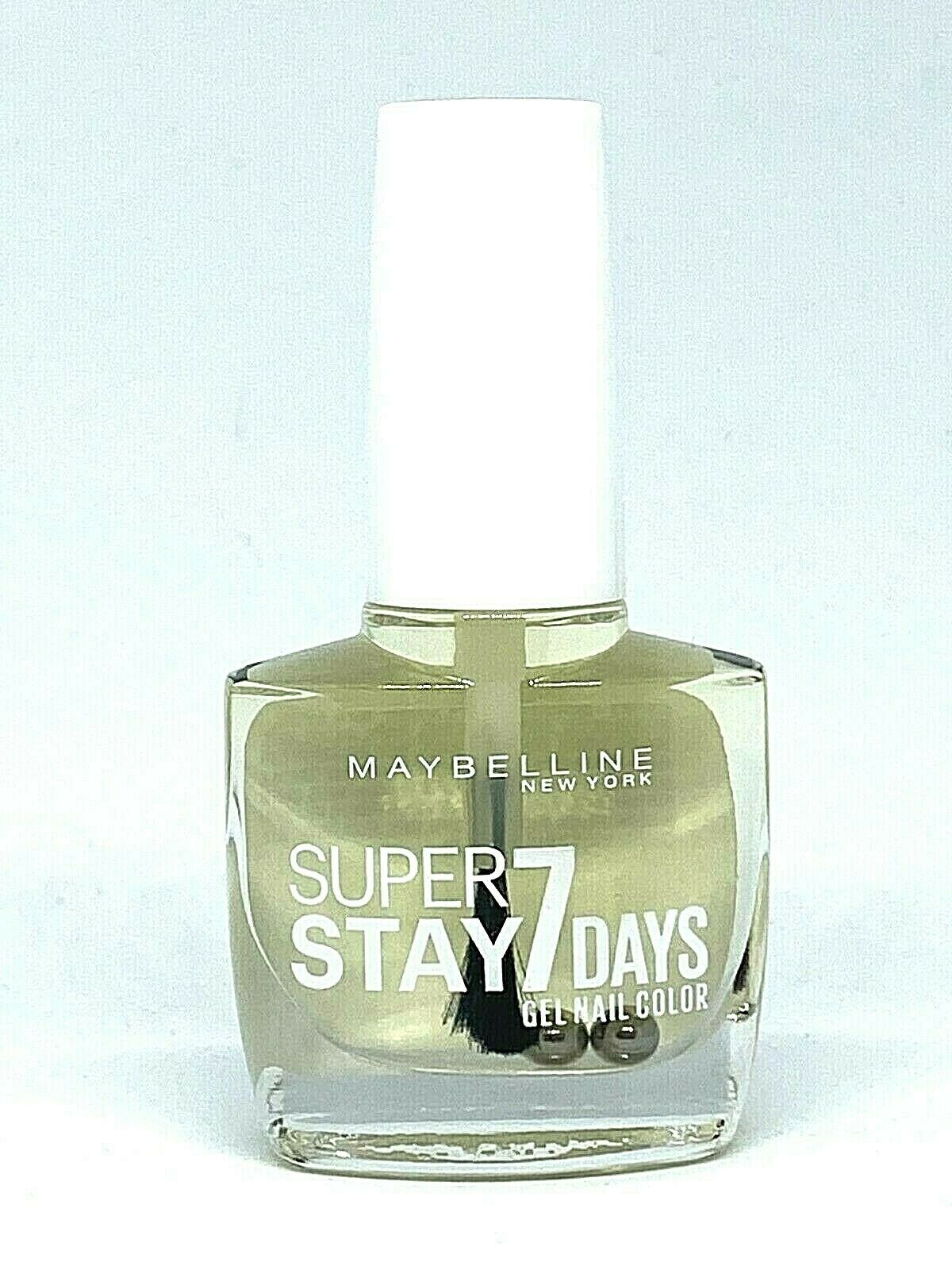 Maybelline New York Superstay 7 Days Polish Effect Gel - 25 Crystal Clear-BeautyNmakeup.co.uk