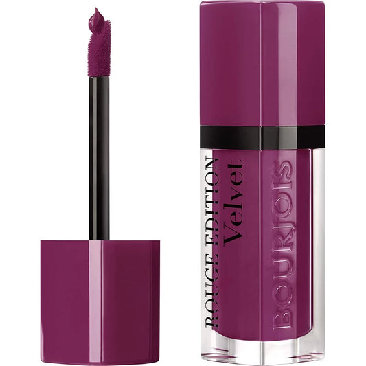 Bourjois Rouge Edition Velvet Lip Gloss 14 Plum Plum Girl-BeautyNmakeup.co.uk