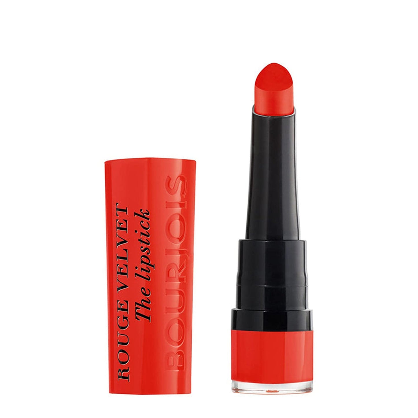 Bourjois Rouge Velvet Lipstick 07 Joil Carmin'ois-BourJois-BeautyNmakeup.co.uk
