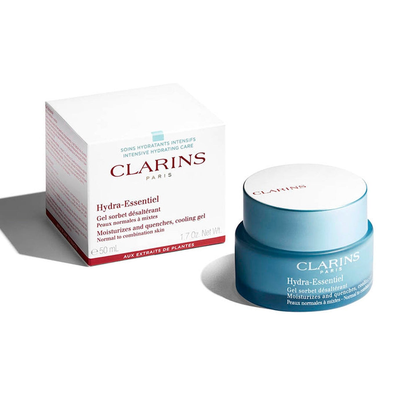 Clarins Hydra Essentiel Cooling Gel 50ml-CLARINS-BeautyNmakeup.co.uk