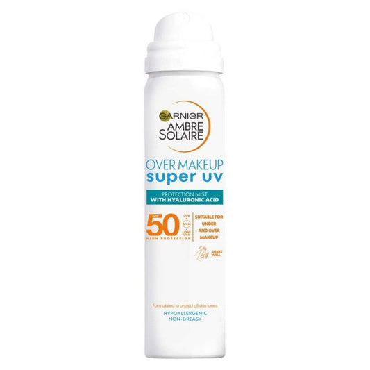 Garnier Ambre Solaire Sensitive UV Protection Mist SPF50 75 ml-Garnier-BeautyNmakeup.co.uk