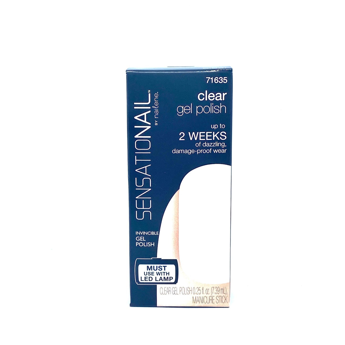 SensatioNail Gel Polish - Clear-SensatioNail-BeautyNmakeup.co.uk