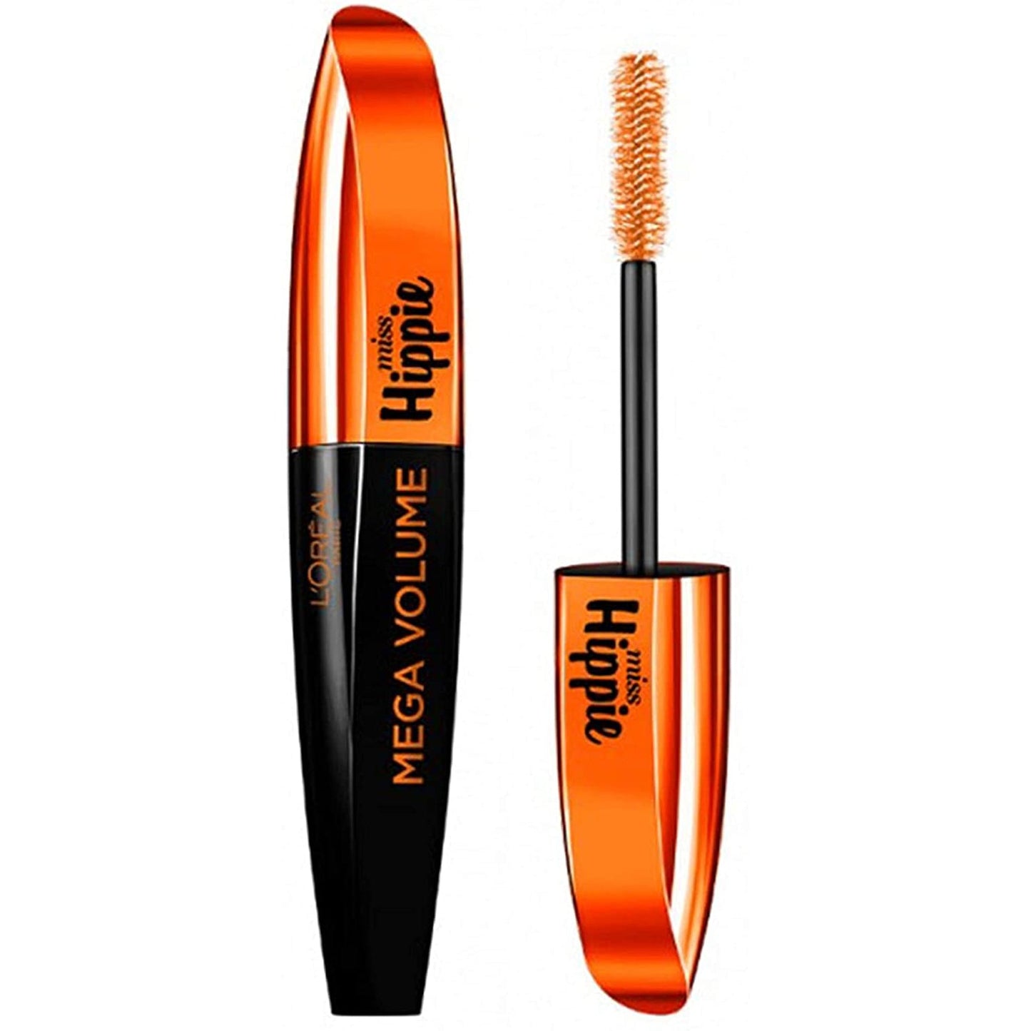 L Oreal Mega Volume Miss Hippie Mascara Black-L'Oreal-BeautyNmakeup.co.uk