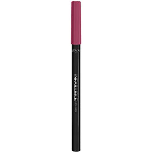 L'Oreal Infallible Longwear Lip Liner 102 Darling Pink-L'Oreal-BeautyNmakeup.co.uk