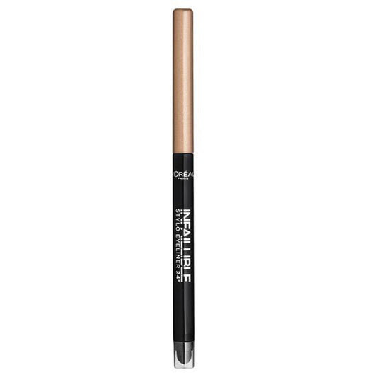 L'Oreal Infallible Stylo Waterproof Eyeliner 320 Nude Obsession-L'Oreal-BeautyNmakeup.co.uk