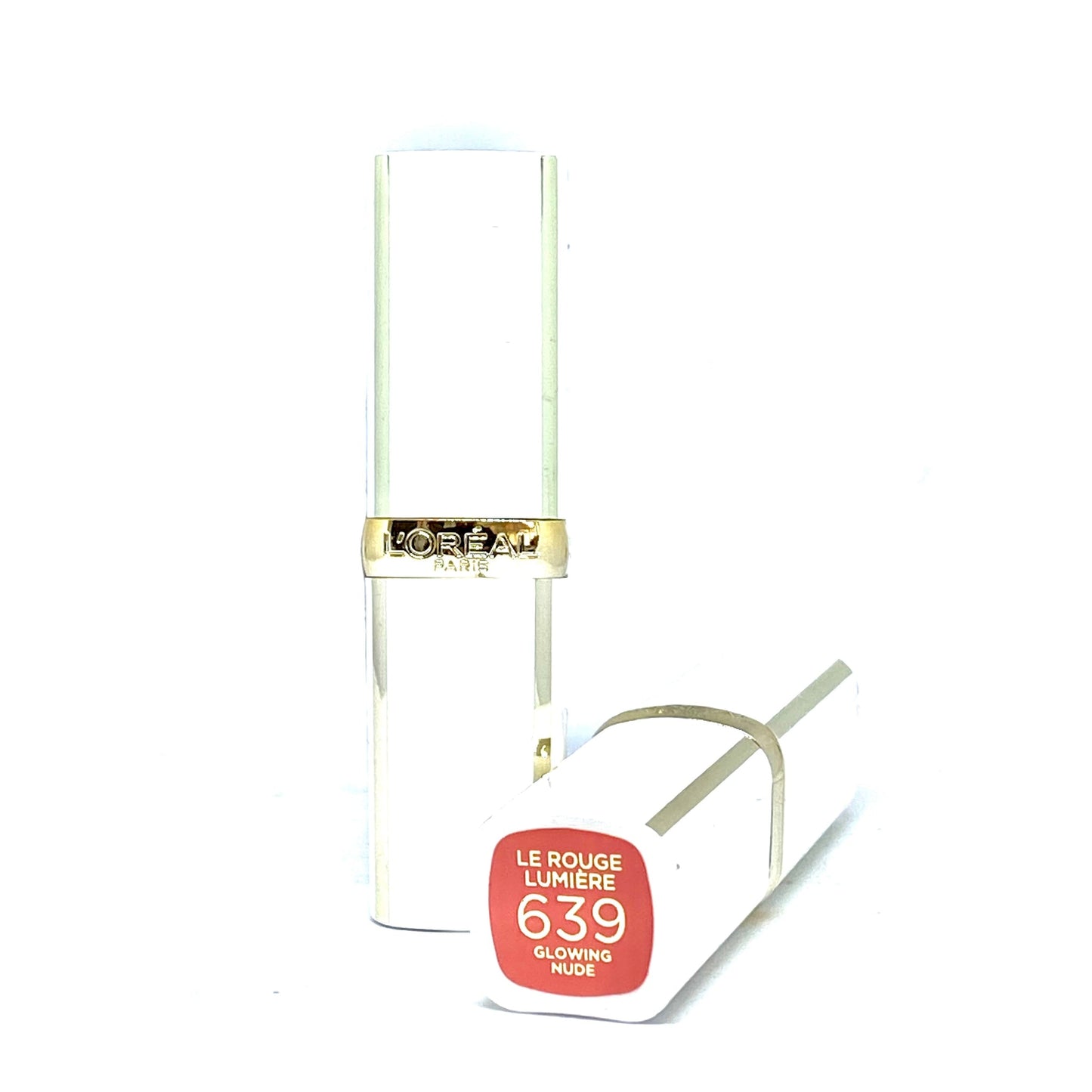 L'Oreal Le Rouge Lumiere Lipstick 639 Glowing Nude-L'Oreal-BeautyNmakeup.co.uk