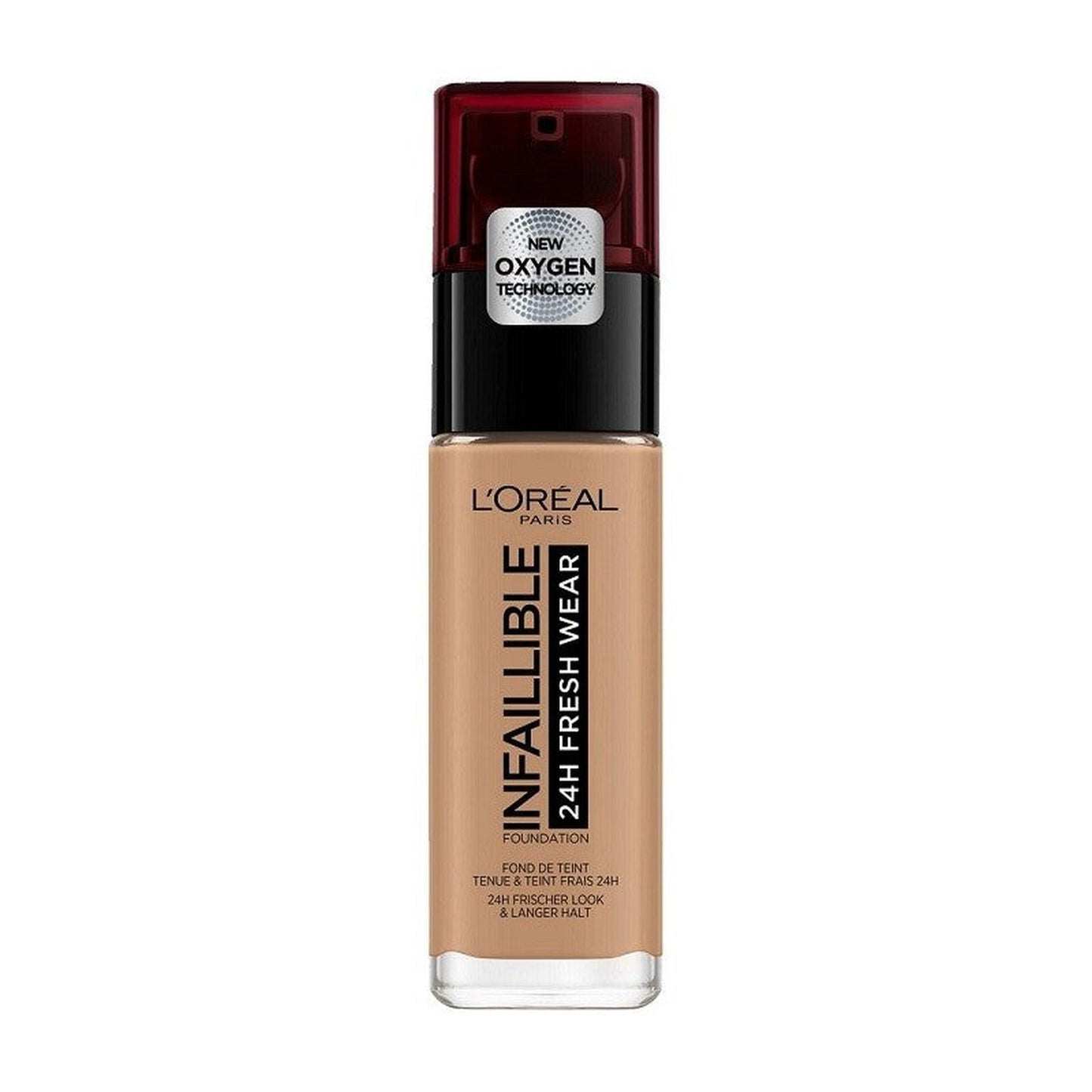 L'Oreal Paris Infallible Freshwear Liquid Foundation - 300 Amber-L'Oreal-BeautyNmakeup.co.uk