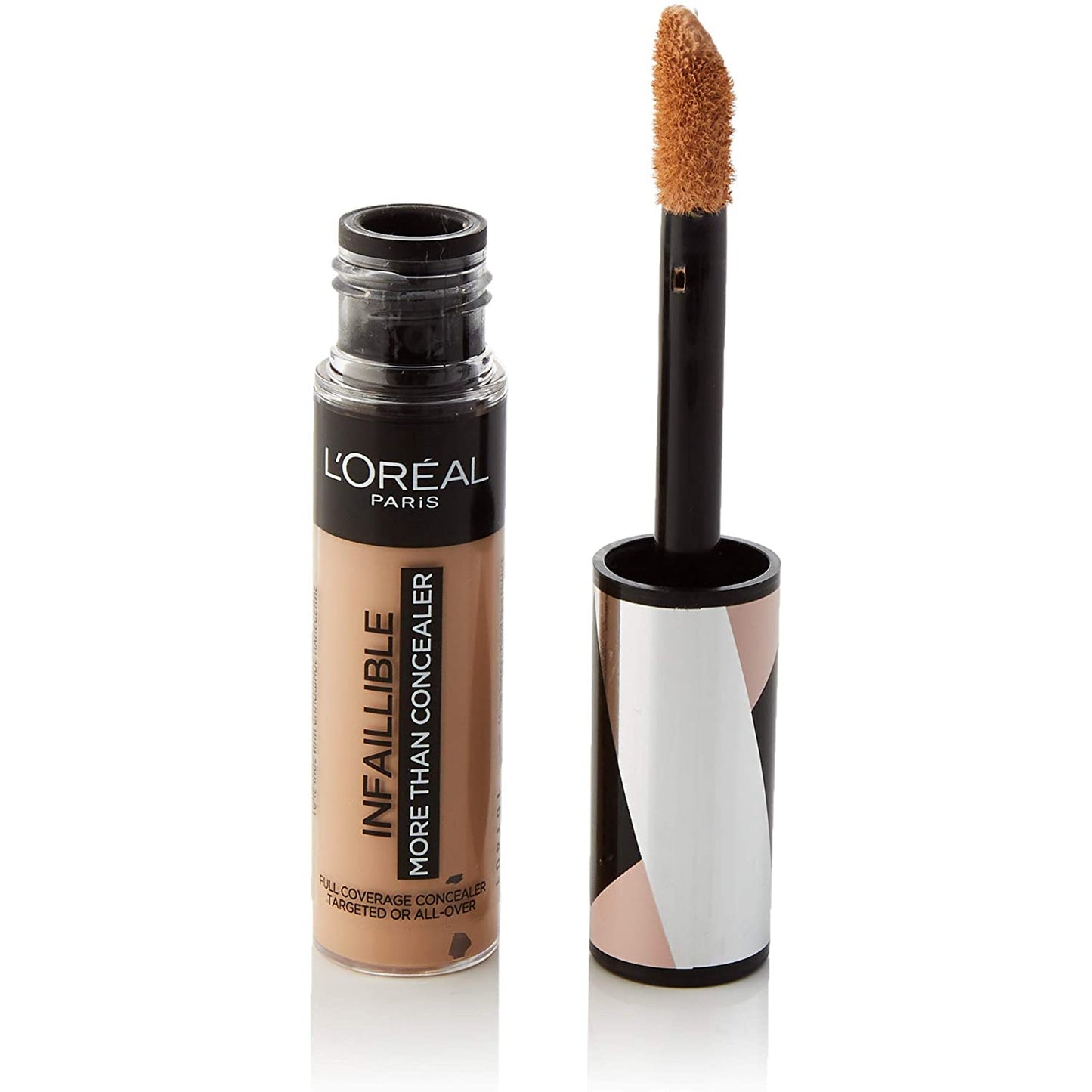 L'Oreal Paris Infallible Longwear 24HR More Than Concealer Matte Finish 330 Pecan-L'Oreal-BeautyNmakeup.co.uk
