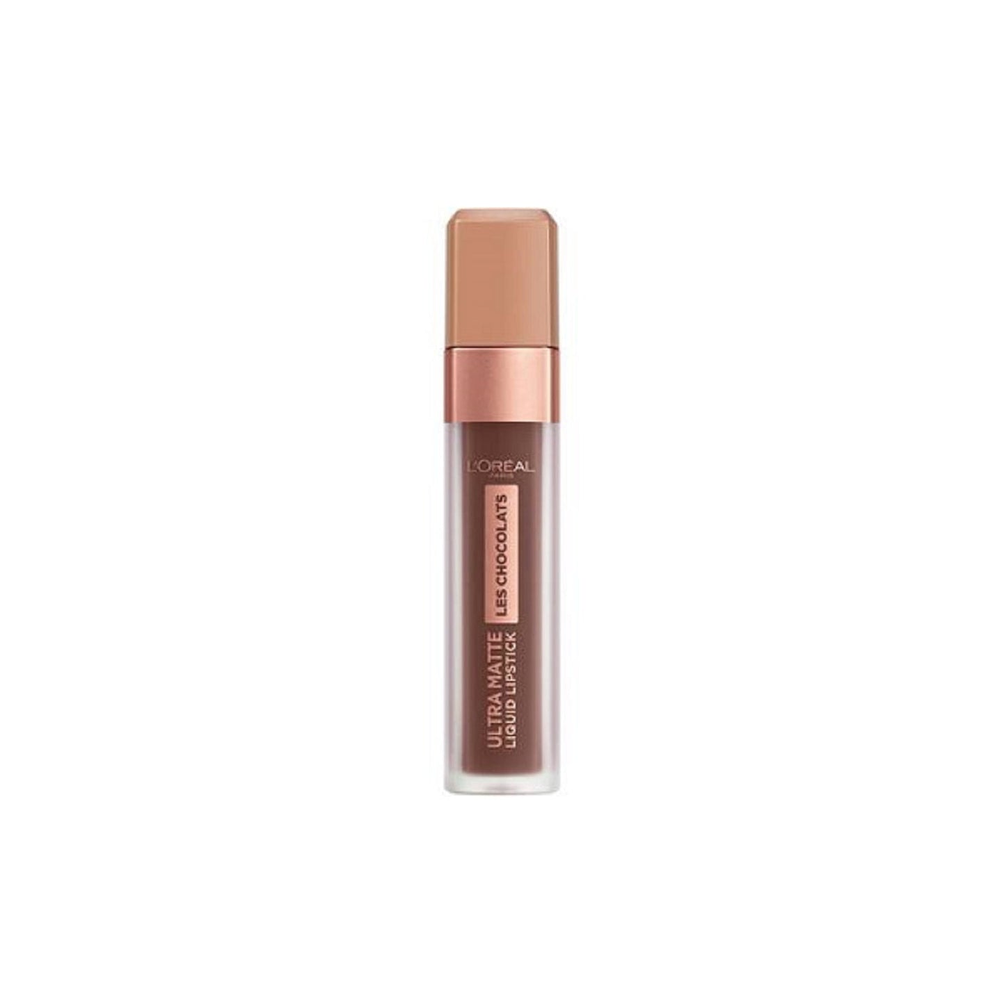 L'Oreal Paris Les Chocolats Ultra Matte Liquid Lipstick - 856 70% Yum-L'Oreal-BeautyNmakeup.co.uk