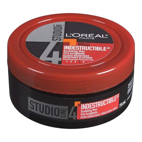 L'Oreal Studio Line Indestructible Sculpting Wax Strong Hold 75 ml-BeautyNmakeup.co.uk