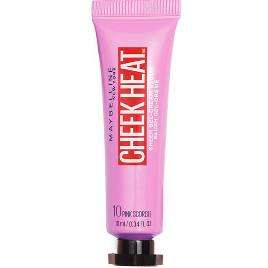 Maybelline Cheek Heat Gel-Cream Blush 10 Pink Scorch-Maybelline-BeautyNmakeup.co.uk