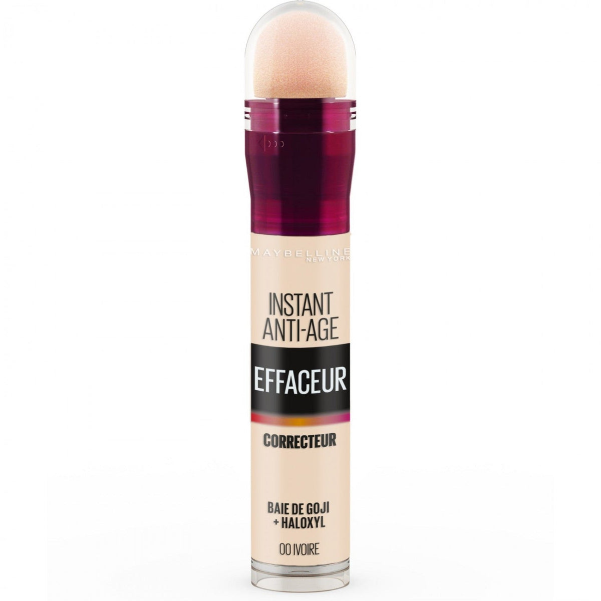 Maybelline Concealer Instant Anti Age Eraser Eye Concealer - 00 Ivory-Maybelline-BeautyNmakeup.co.uk