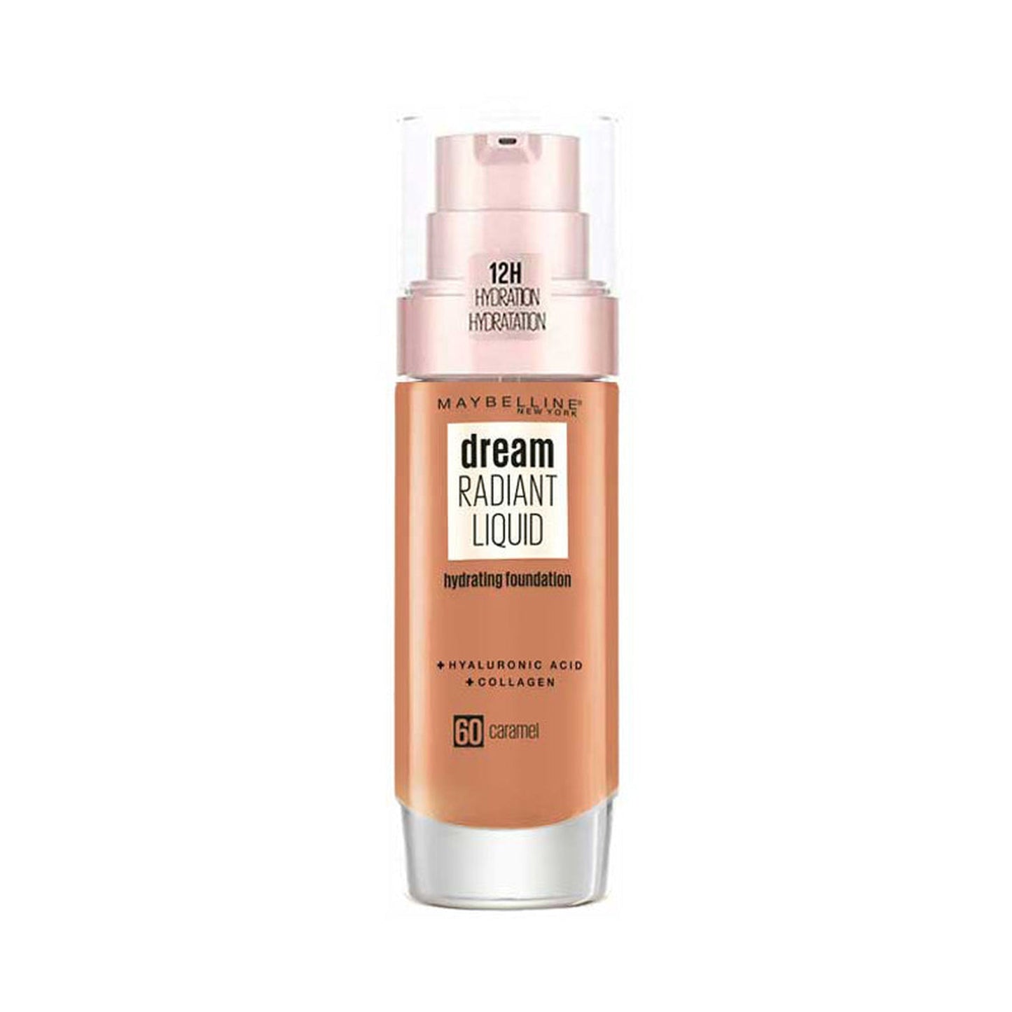 Maybelline Dream Radiant Stain Liquid Foundation - 60 Caramel-Maybelline-BeautyNmakeup.co.uk