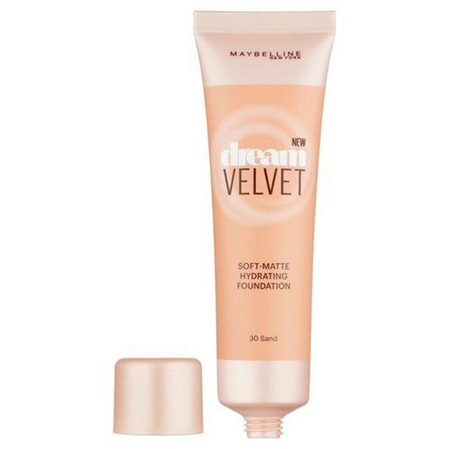 Maybelline Dream Velvet Foundation 30 Sand-Maybelline-BeautyNmakeup.co.uk