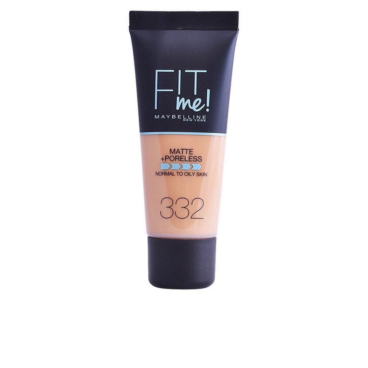 Maybelline Fit Me Matte & Poreless Liquid Foundation 332 Golden Caramel-Maybelline-BeautyNmakeup.co.uk
