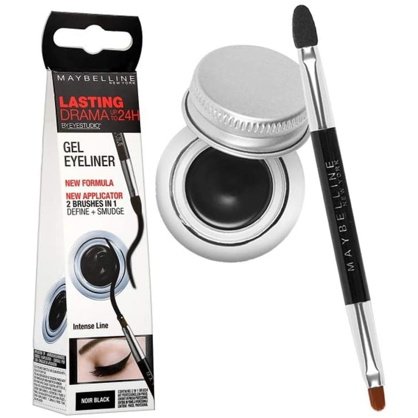 Maybelline Lasting Drama Gel Eyeliner Intense Line - Black-Maybelline-BeautyNmakeup.co.uk