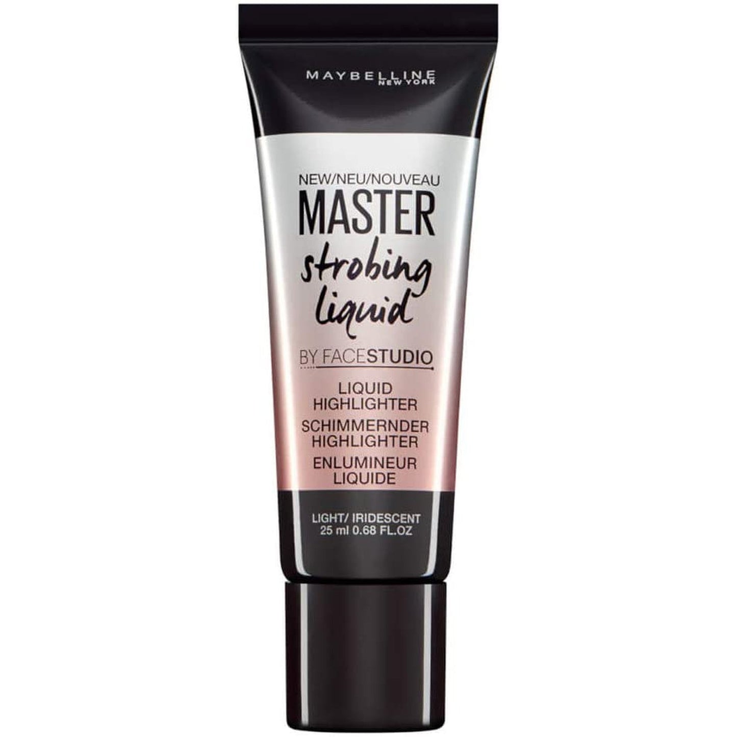 Maybelline Master Strobing Liquid Illuminating Highlighter Light Iridescent 100 Light-Maybelline-BeautyNmakeup.co.uk