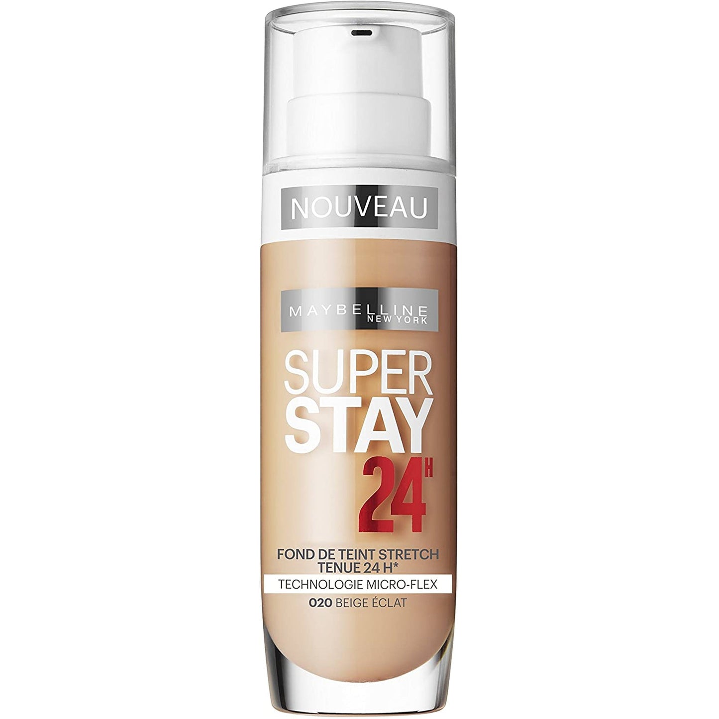 Maybelline Superstay 24H Fresh Look Longwear Foundation 020 Beige Eclat-Maybelline-BeautyNmakeup.co.uk