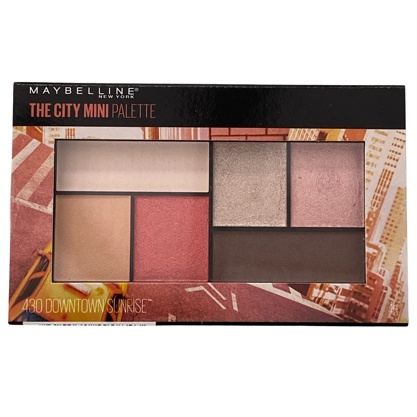 Maybelline The City Mini Eyeshadow Palette Compact 430 Downtown Sunrise-Maybelline-BeautyNmakeup.co.uk