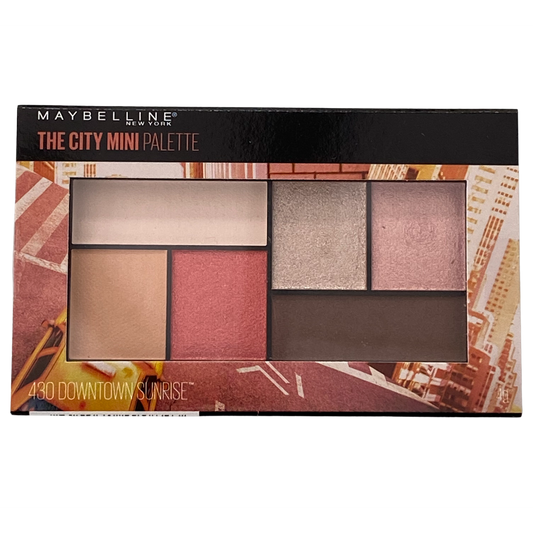 Maybelline The City Mini Eyeshadow Palette Compact 430 Downtown Sunrise-Maybelline-BeautyNmakeup.co.uk