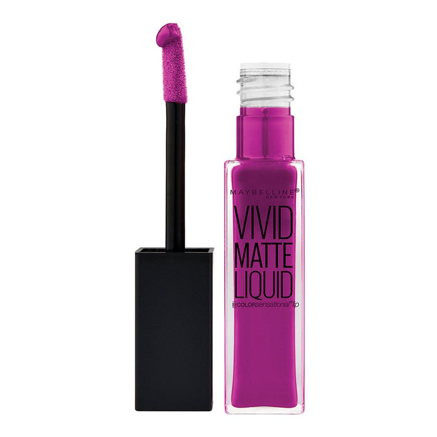 Maybelline Vivid Matte Liquid 42 Orchid Shock-Maybelline-BeautyNmakeup.co.uk