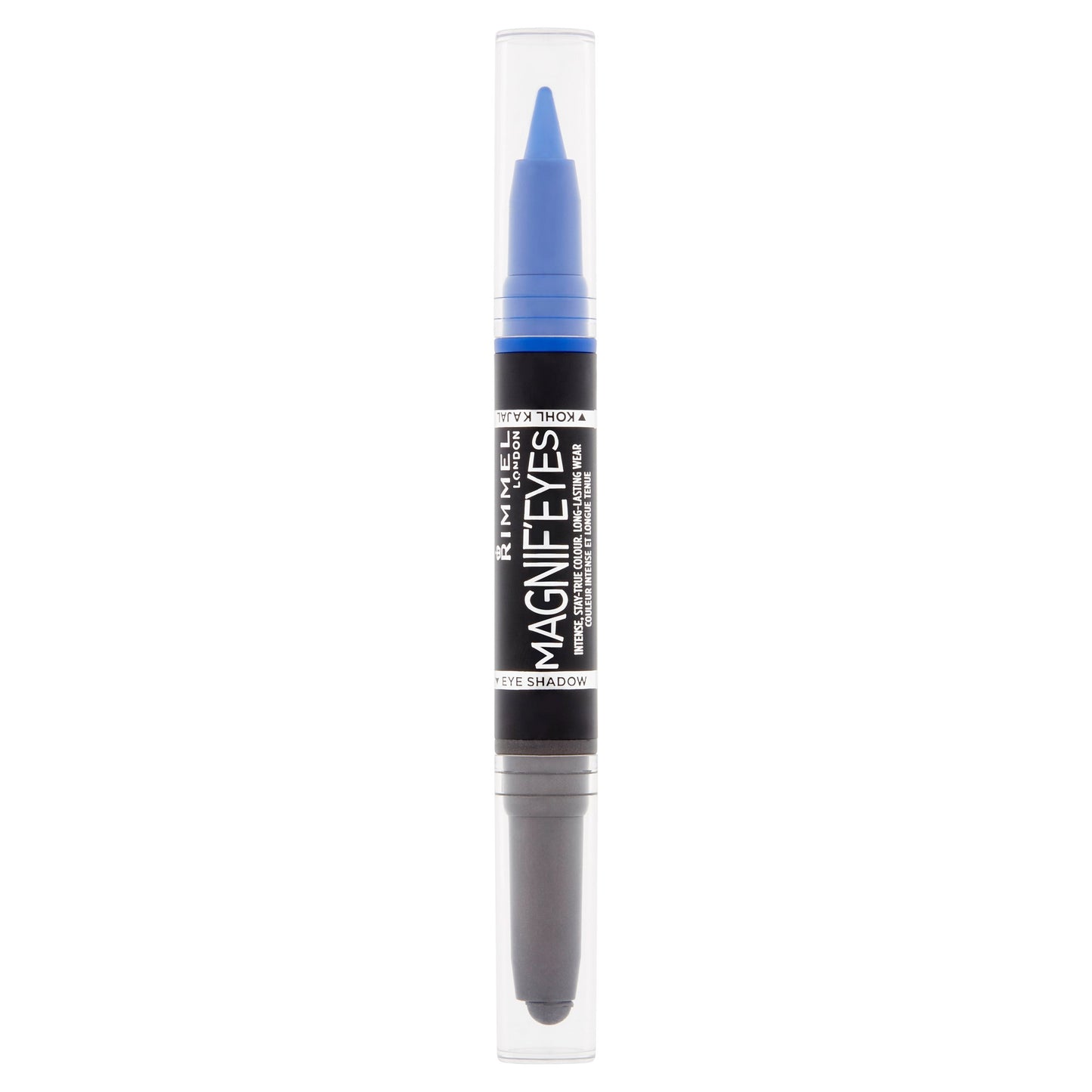 Rimmel Magnif'eyes Double Ended Shadow and Liner Dark Side Of Blue 004-BeautyNmakeup.co.uk