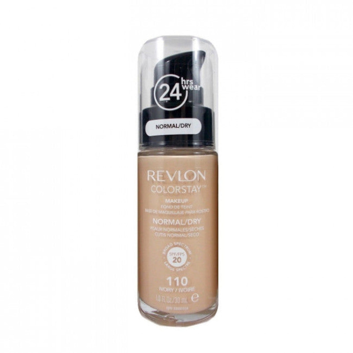 Revlon ColorStay Make-Up Foundation for Normal/Dry Skin 110 Ivory-Revlon-BeautyNmakeup.co.uk