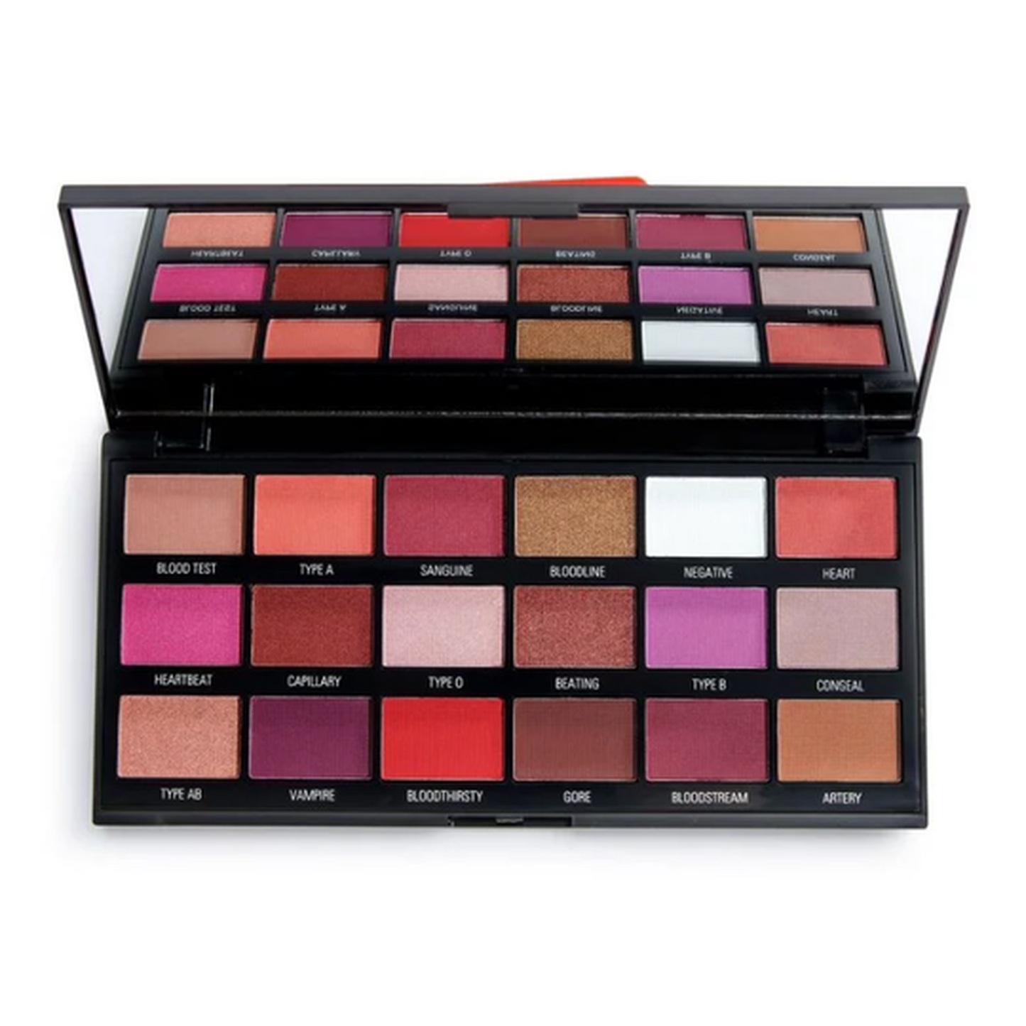 Revolution Blood 18 Shades Eye Shadow Palette - Blood-REVOLUTION-BeautyNmakeup.co.uk