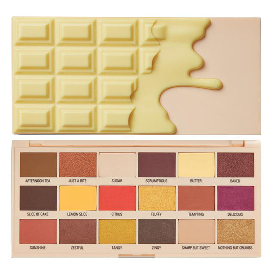 Revolution Honey 18 Shades Eye Shadow Palette - Lemon Drizzle-REVOLUTION-BeautyNmakeup.co.uk