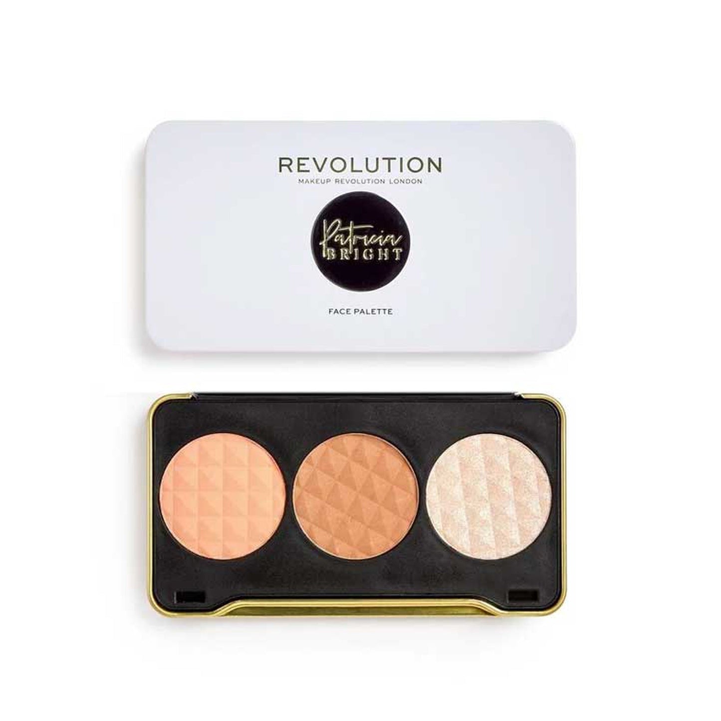 Revolution - Patricia Bright Face Palette - Moonlight Glow-REVOLUTION-BeautyNmakeup.co.uk