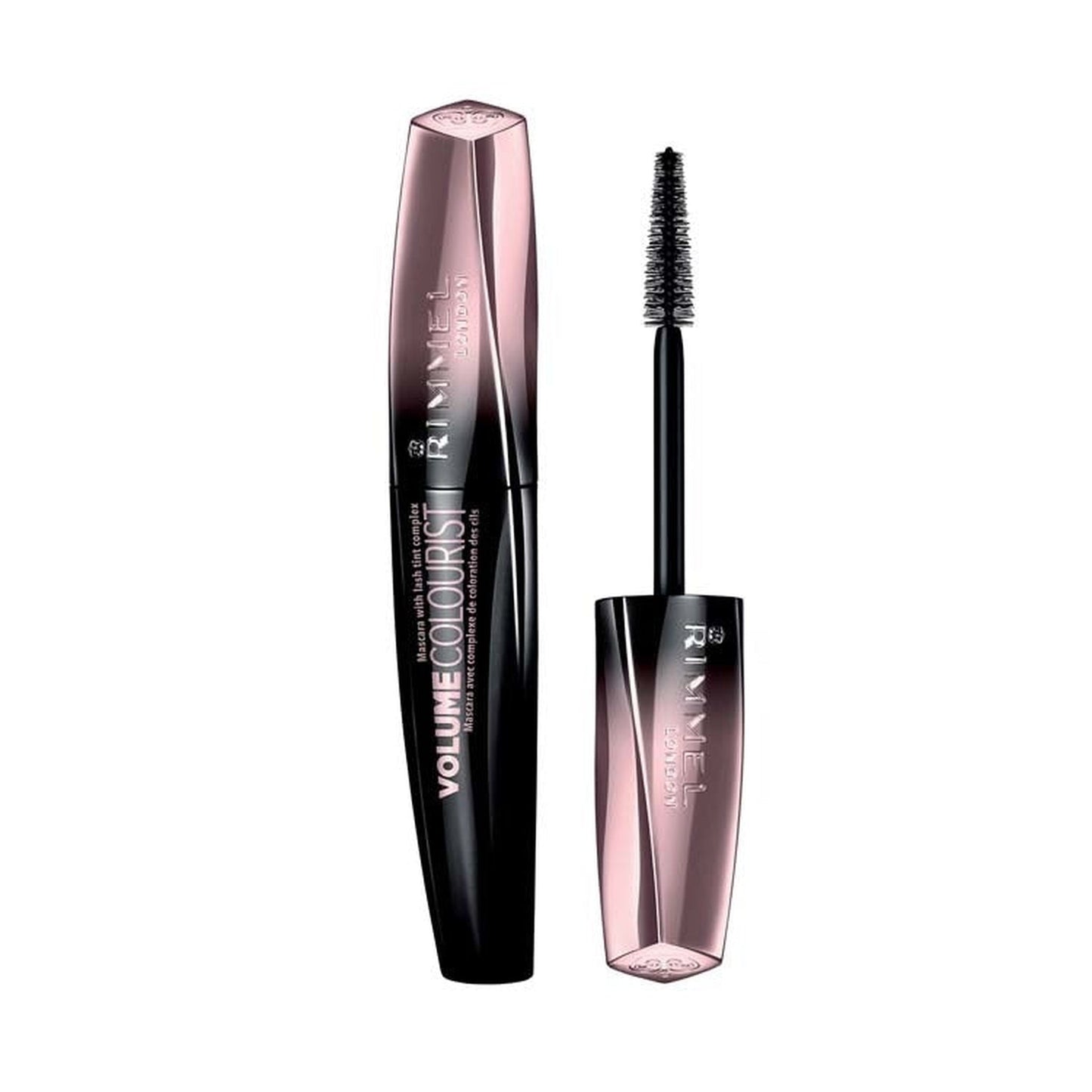 Rimmel VolumColourist Mascara With Lash Tint Complex 001 Black-RIMMEL-BeautyNmakeup.co.uk