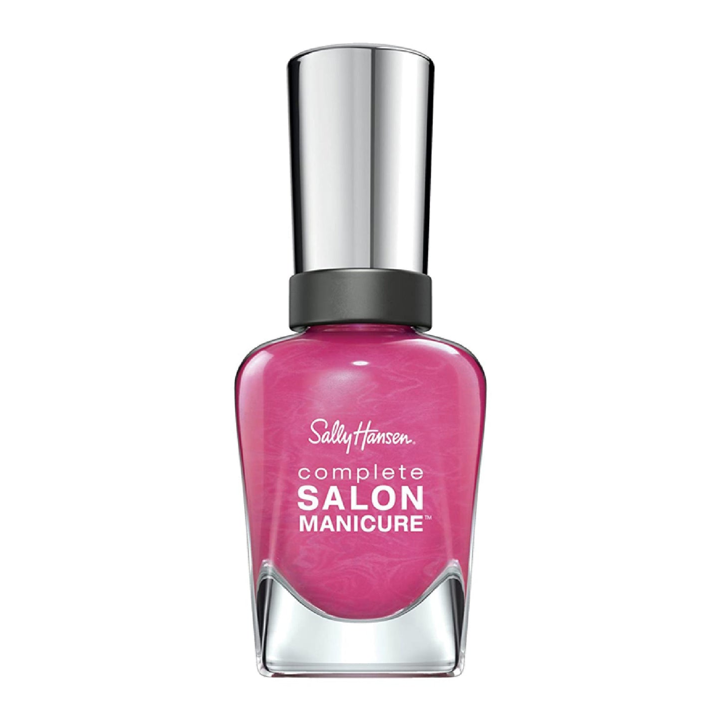 Sally Hansen Complete Salon Manicure Nail Polish - 191 Back to the Fuchsia-Sally Hansen-BeautyNmakeup.co.uk