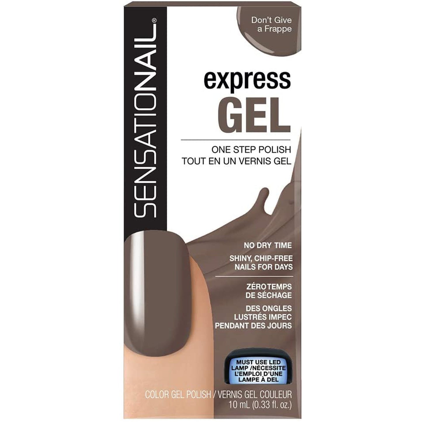 SensatioNail Express Gel Polish Don't Give a Frappe-SensatioNail-BeautyNmakeup.co.uk