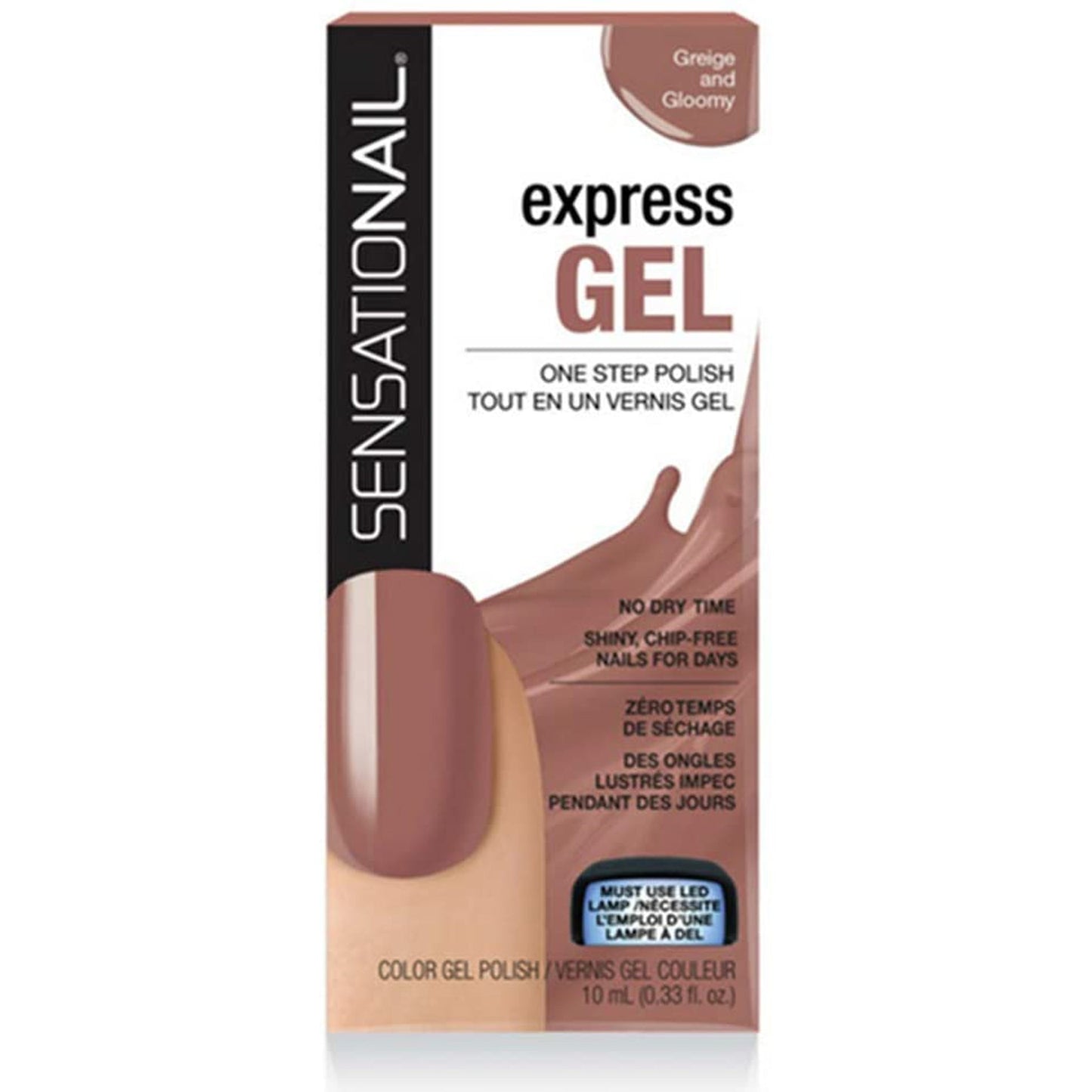 SensatioNail Gel Polish - Greige and Gloomy-SensatioNail-BeautyNmakeup.co.uk