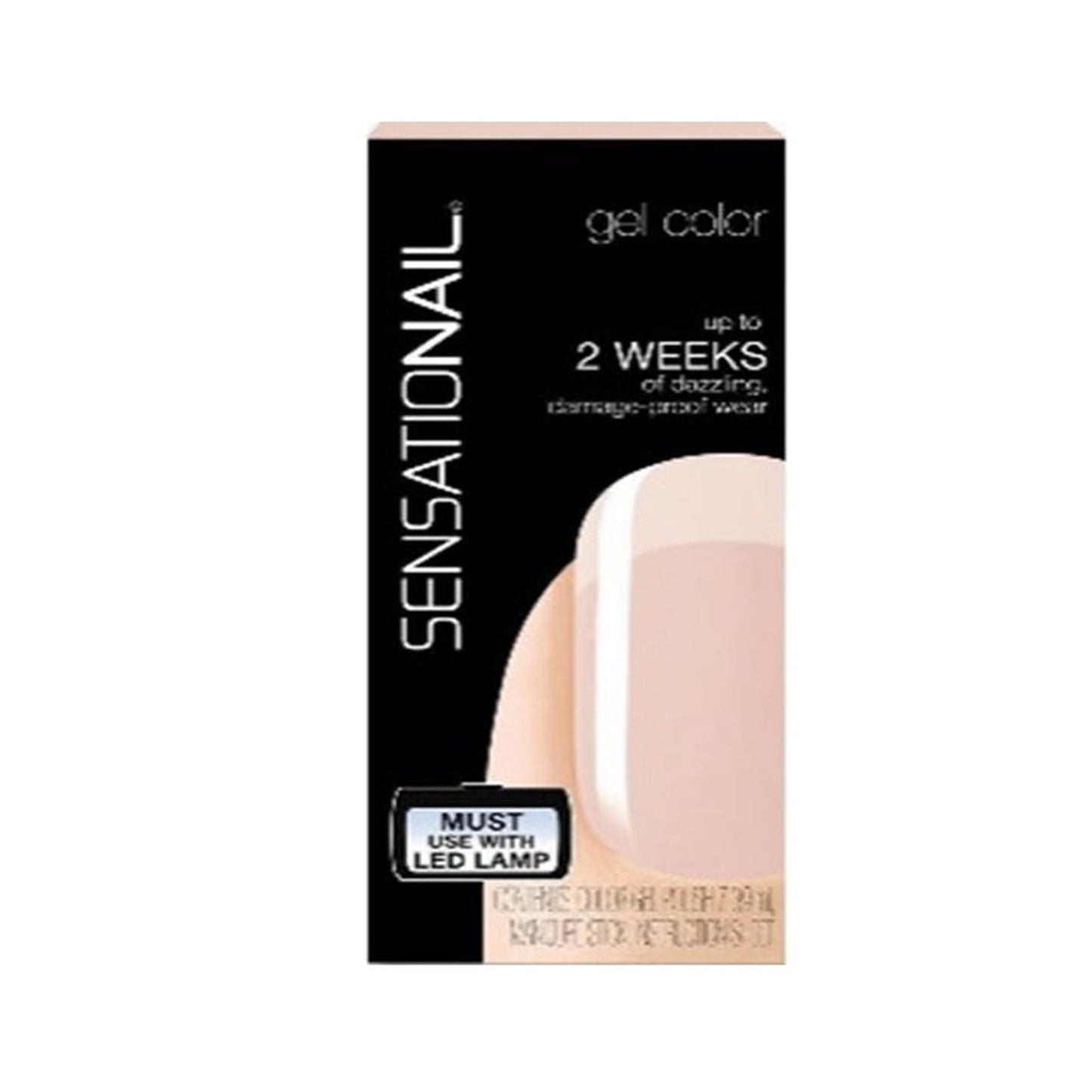 SensatioNail Gel Polish Practice What You Peach-SensatioNail-BeautyNmakeup.co.uk