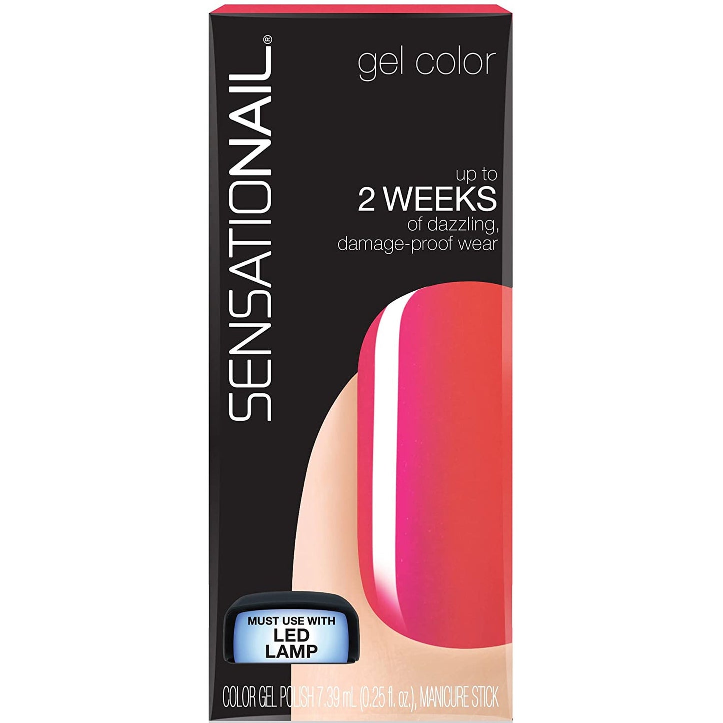 SensatioNail Gel Polish Tropical Punch-SensatioNail-BeautyNmakeup.co.uk