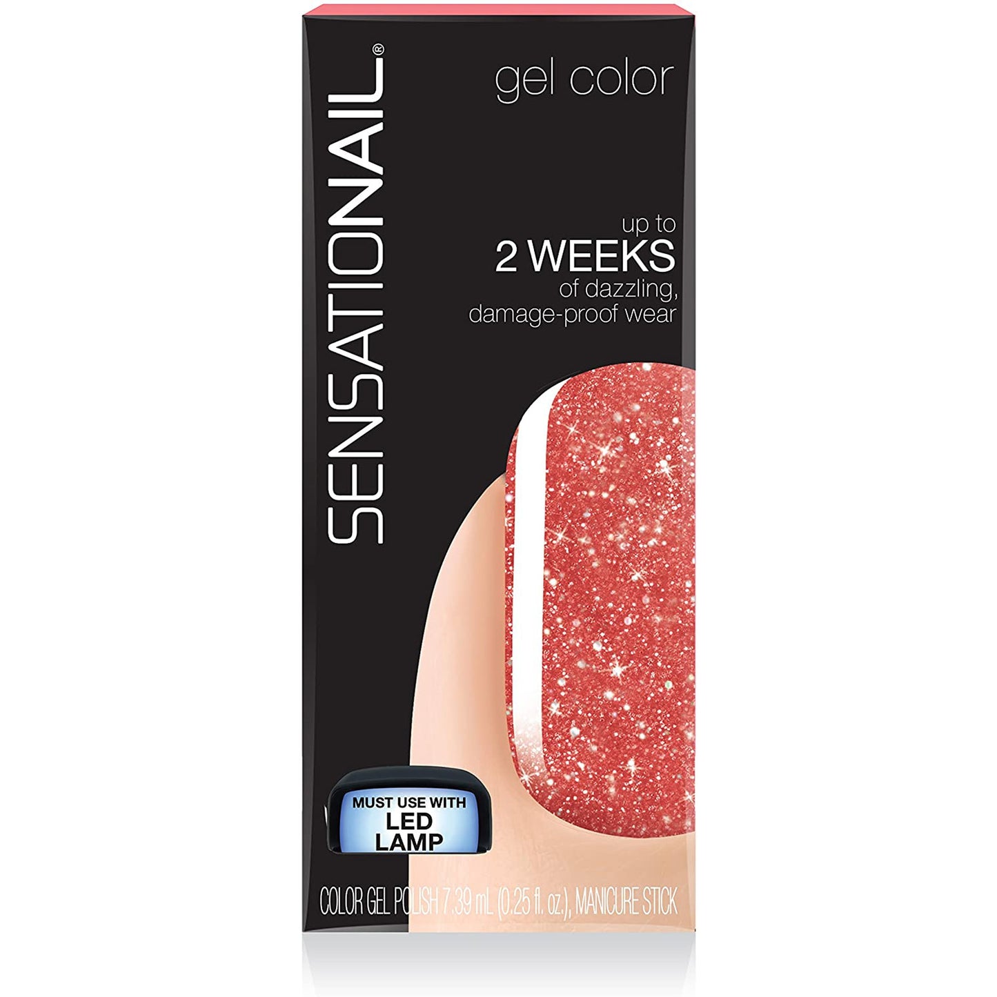 SensatioNail Gel Polish Candy Cane Crush-SensatioNail-BeautyNmakeup.co.uk