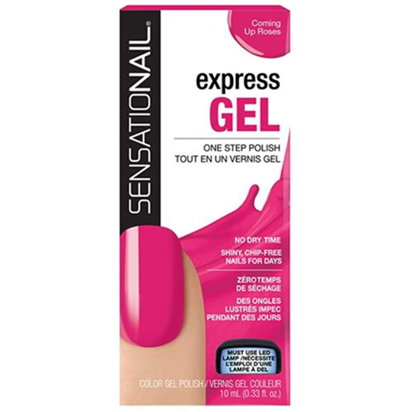 Sensationail Express Gel Polish Coming Up Roses-SensatioNail-BeautyNmakeup.co.uk